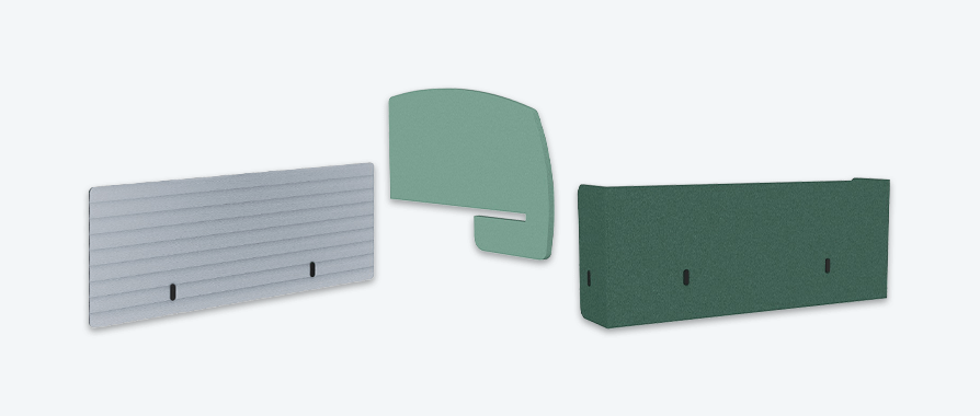 Desk Mounted Screens